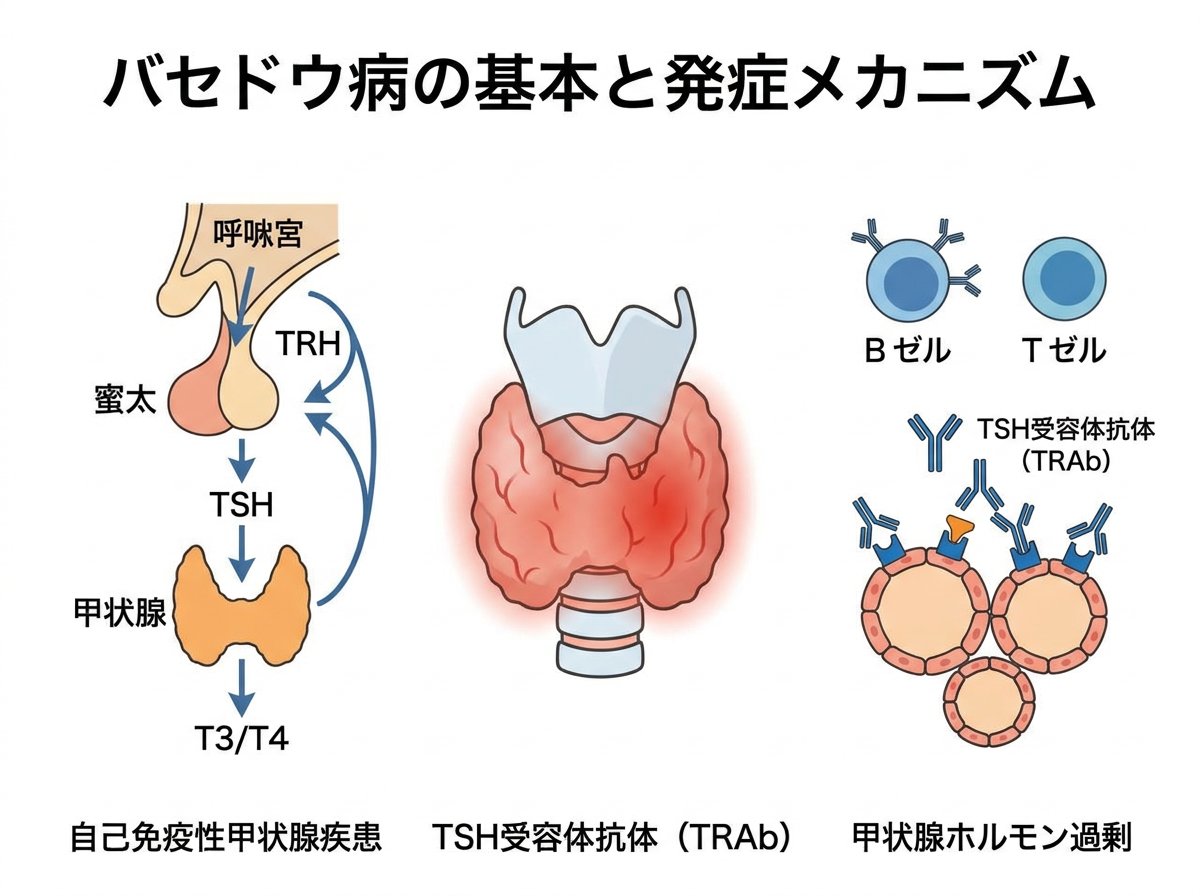 バセドウ病の基本と発症メカニズム