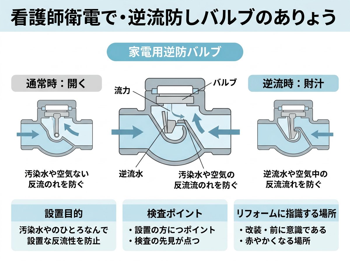 逆流防止弁とは何か：看護師が知っておくべき基本の仕組み