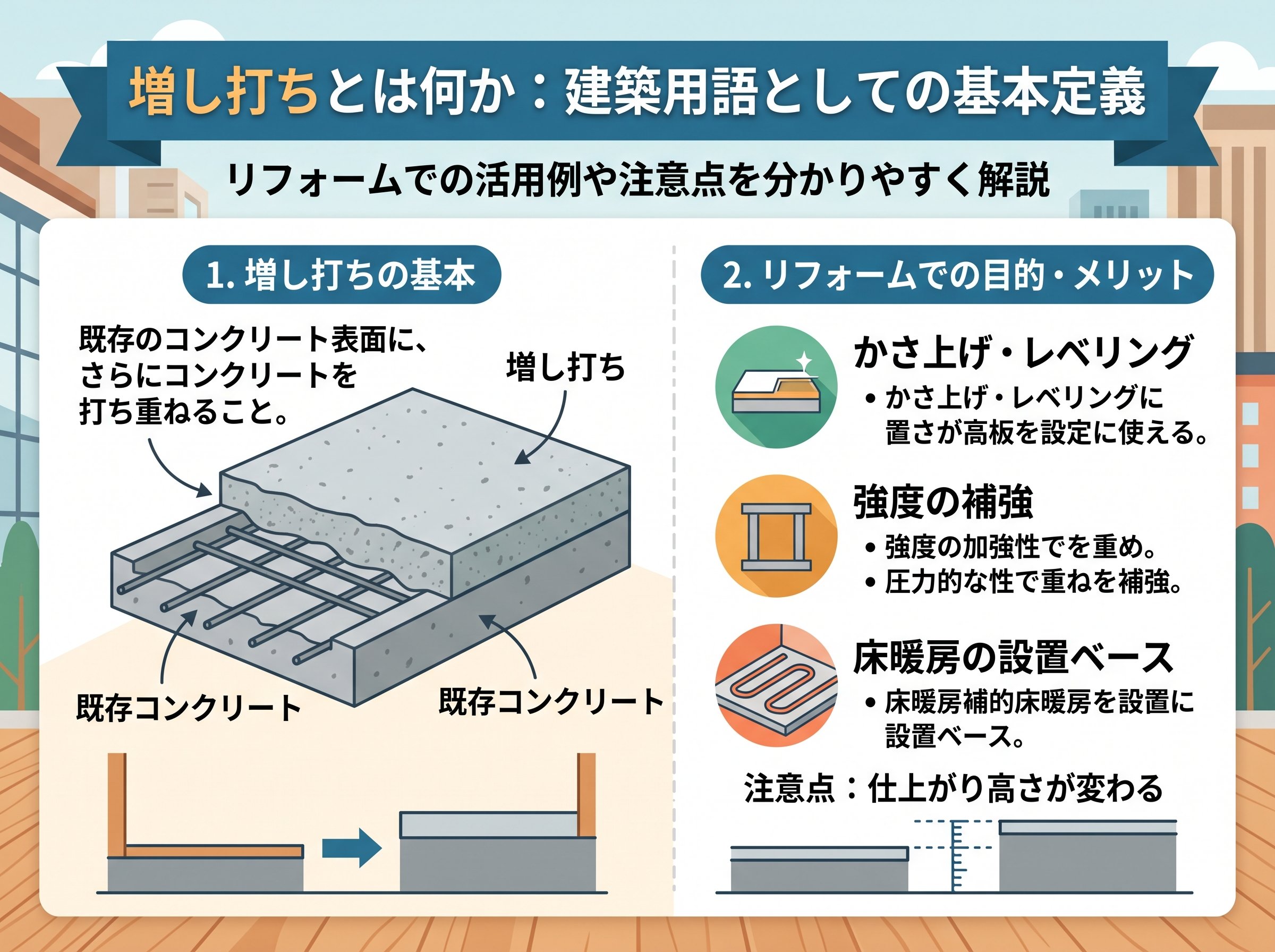 増し打ちとは何か:建築用語としての基本定義