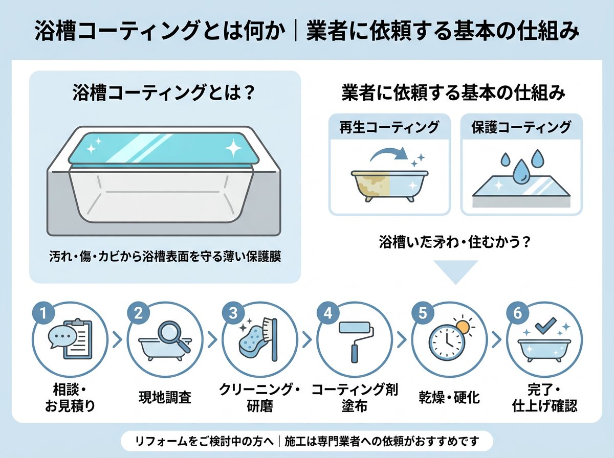 浴槽コーティング